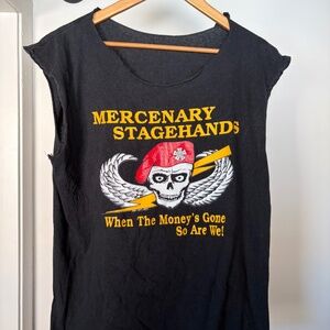 Mercenary Stagehands muscle tee